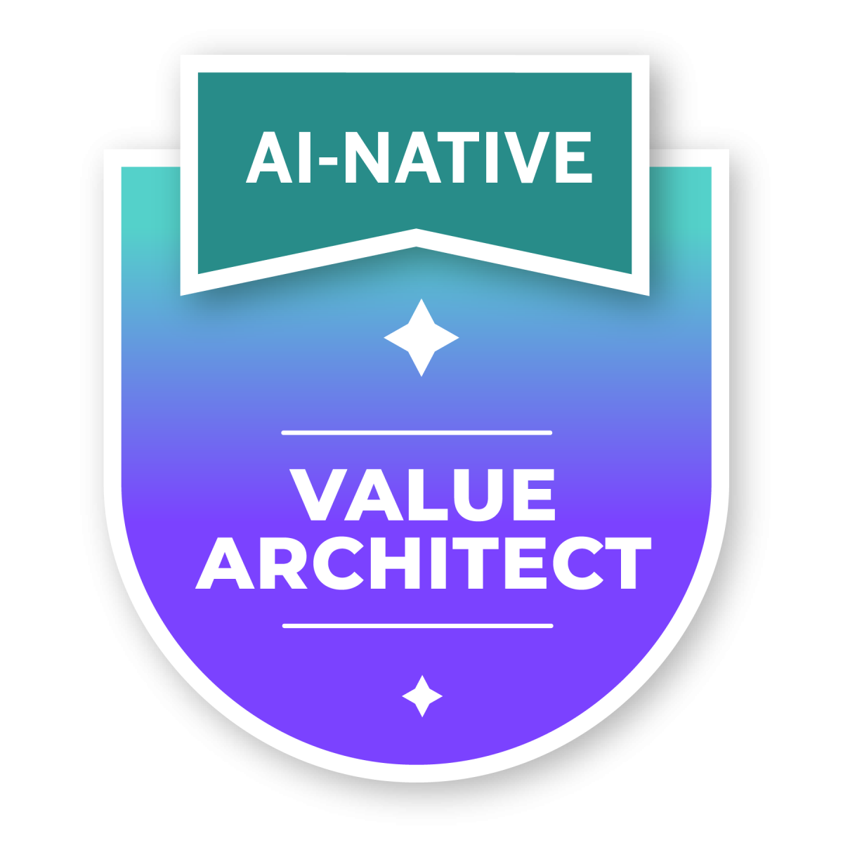 AI-Native Value Architect Zertifizierungs-Badge