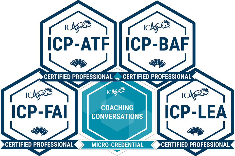 Digital Leader Program: ICP-ATF, ICP-BAF, ICP-FAI, Coaching Conversations, ICP-LEA